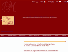 Tablet Screenshot of hotel-mairambach-brixen.it